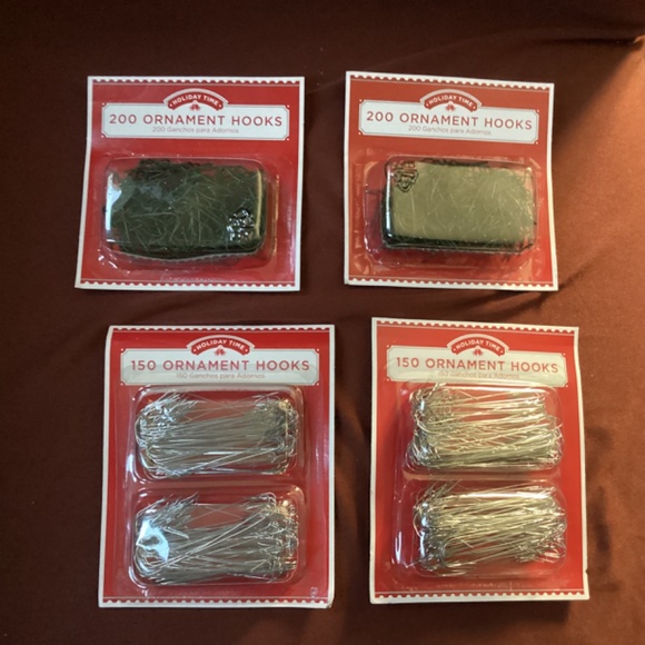 Holiday Time Ornament Hooks Bundle New 4 packs - Picture 2 of 6